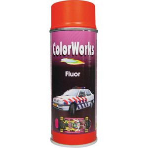 Colorworks 918540 Fluor Alkydlak - Red-orange - 400 ml