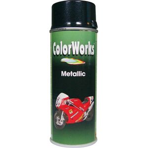 Colorworks 918584 Metallic Alkydlak - Zwart - 400 ml