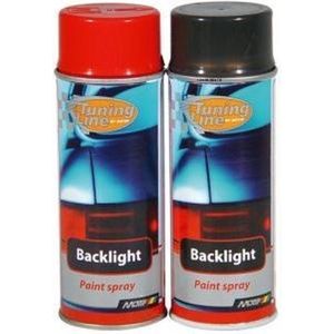 MoTip Backlight Transparant Spray Spuitbus Zwart 400ml
