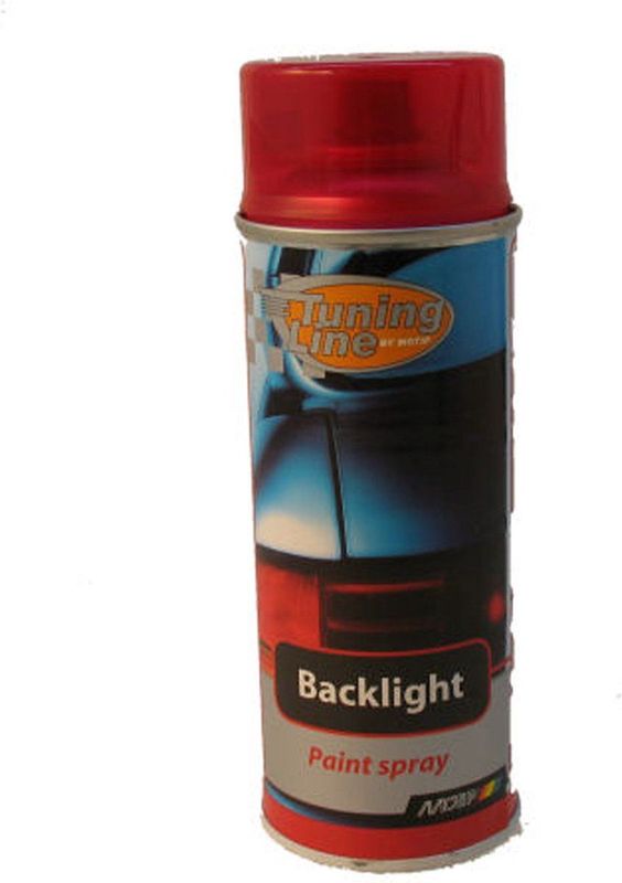 Motip Tuning Line Transparante Achterlichtenspray 400 Ml Rood