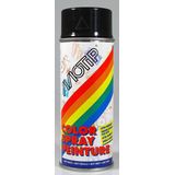 Motip - Deco Alkyd Hoogglans Lak - RAL 9005 - Diep Zwart - 400 ml