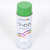 MOTIP - Deco Spuitbus - Hoogglans - Ral 6018 - Geelgroen - 400ml