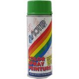 MOTIP - Deco Spuitbus - Hoogglans - Ral 6018 - Geelgroen - 400ml