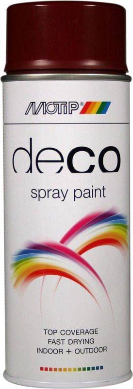 Motip deco alkyd hoogglans lak RAL 3005 wijnrood (01620)