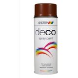 Motip - Deco Alkyd Hoogglans Lak - RAL 8007 Ree Bruin - 400 ml