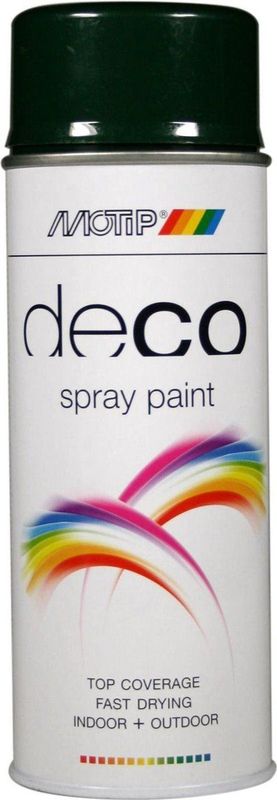 MoTip - Deco Lak - Hoogglans - RAL 6009 - 400ml