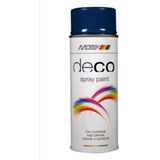 Motip - Deco Alkyd Hoogglans Lak - RAL 5010 - Blauw - 400 ml