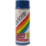 Motip - Deco Alkyd Hoogglans Lak - RAL 5010 - Blauw - 400 ml