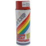 Motip - Deco Alkyd Hoogglans Lak - RAL 3002 Karmijnrood - 400 ml