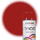 Motip - Deco Alkyd Hoogglans Lak - RAL 3002 Karmijnrood - 400 ml