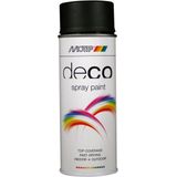 Motip - Deco Spray Paint - Deep Black - Decoratieve Lak