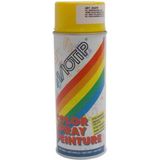 Motip - Deco Alkyd Hoogglans Lak - Koolzaad Geel - 400 ml