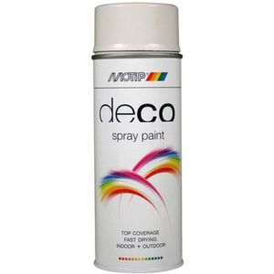 MoTip Deco Colourspray Hoogglans RAL7035 Lichtgrijs 400 ML