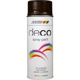 Motip - Deco Alkyd Hoogglans Lak - Choco Bruin - 400 ml