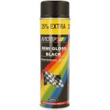 MoTip Zijdeglans Zwart spuitbus 500ml