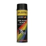 MoTip Zijdeglans Zwart spuitbus 500ml