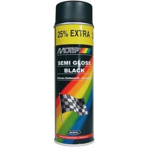 MoTip Zijdeglans Zwart spuitbus 500ml
