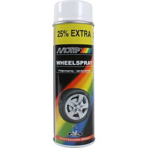 MoTip Velgenlak WIT spuitbus 500ml