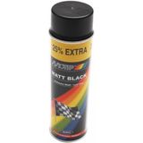 MoTip - Mat Zwart - Spuitverf - RAL 9005 - Sneldrogend