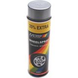 MoTip - Zilver - Velgenlak - 500 ml - Sneldrogend - Acrylaat