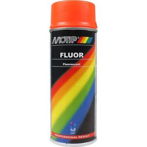 MoTip Fluor Verf ROOD spuitbus 400ml