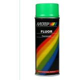 MoTip Fluor Verf GROEN spuitbus 400ml