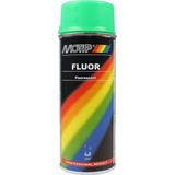 MoTip Fluor Verf GROEN spuitbus 400ml