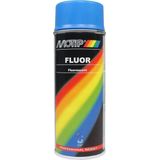 MoTip - Fluor Verf - Blauw - Spuitbus 400ml