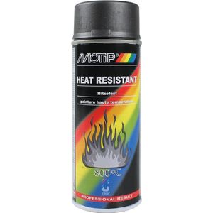MoTip - Heat Resistant - Hittebestendige Lak - Donker Antraciet - 400ml