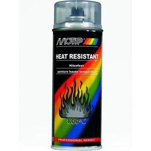 Motip - Hittebestendige Blanke Lak - 400ml - Bestand Tegen Benzine en Weersinvloeden
