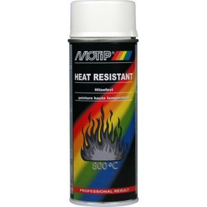 MOTIP - Heat Resistant - Hittebestendige Lak - Zwart - 400ml