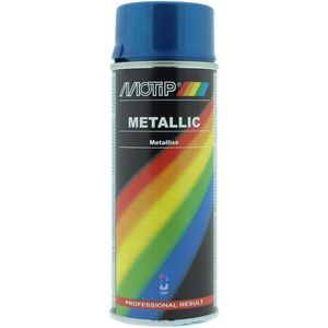 MoTip Metallic Blauw Spuitbus 400ml