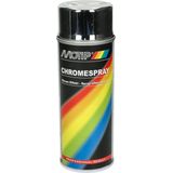 Motip - Chroomspray - 400ml - Chroomlak - Metallic Glans - Voor Diverse Oppervlakken