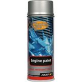 MoTip - Engine Paint - Spuitbus - Aluminium Zilver Metallic - Hittebestendig