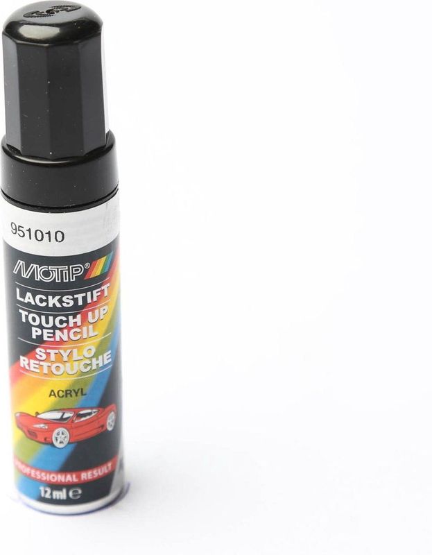 Acryllack - Zwart - Glanzend - Metallic-effect - 12ml