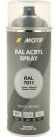 Motip industrial acryllak hoogglans RAL 7011 staalgrijs - 400 ml