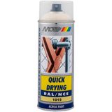 Motip - Spuitbus Acryllak - Licht Ivoor - 400ml - Hoogglans