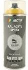 Motip industrial acryllak hoogglans RAL 1021 koolzaad geel - 400 ml.