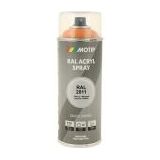 Motip industrial acryllak hoogglans RAL 2011 diep oranje - 400 ml