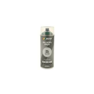 Motip industrial acryllak hoogglans RAL 6005 mosgroen - 400 ml.