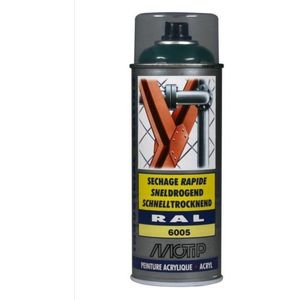 Motip Spuitbus acryllak RAL 6005 mosgroen 400ml