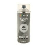 Motip - Acryllak - RAL 9006 - Spuitbus - 400ml - Hoogglans