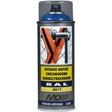 Motip industrial acryllak hoogglans RAL 5017 verkeersblauw - 400 ml.