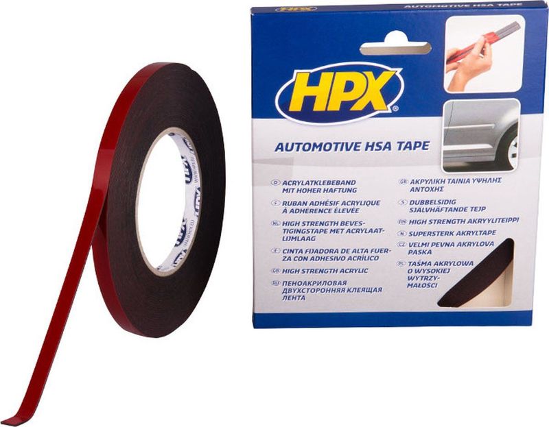 HPX - High Strength Acrylic 3200 - Dubbelzijdige Tape - Antraciet - Acrylaat
