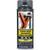 Motip industrial acryllak hoogglans RAL 7021 zwart grijs