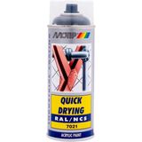 Motip industrial acryllak hoogglans RAL 7021 zwart grijs