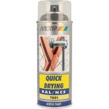 Motip industrial acryllak hoogglans RAL 7021 zwart grijs