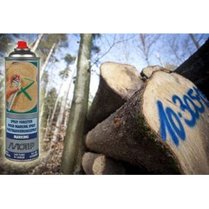 MoTip Wood Markeringspray Spuitbus 500ml Oranje