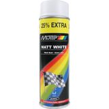 MoTip - Mat Wit - Spuitbus 500ml - Sneldrogende Lak