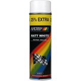 MoTip - Mat Wit - Spuitbus 500ml - Sneldrogende Lak